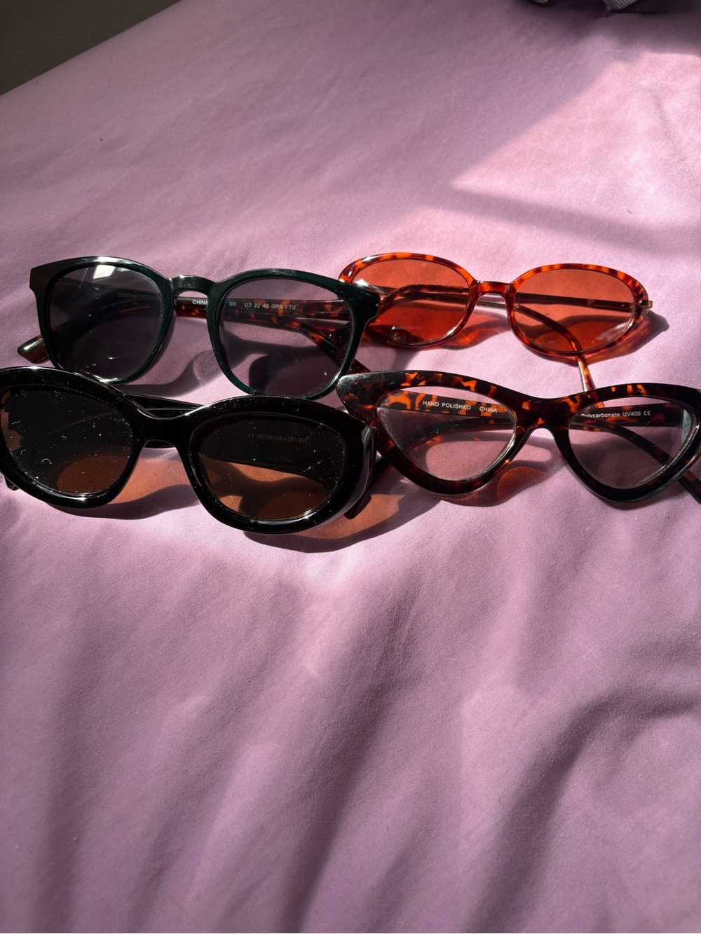 4 sunglasses bundle